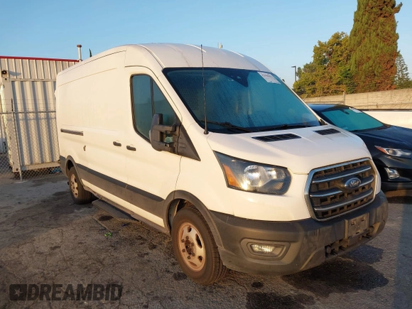 2020 Ford Transit z VIN 1FTBW9CG2LKA54526, wystawiony jako IAAI lot #42620417 z przebiegiem 131 084 mil mil oraz . Historia ofert i sprzedaży dostępna na DreamBid. Obrazek 1.
