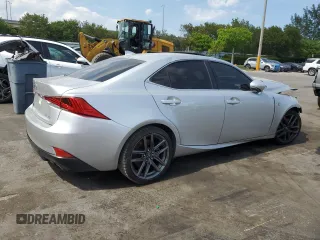2018 Lexus IS 300 z VIN JTHBA1D23J5078038, wystawiony jako Copart lot #57786705 z przebiegiem 98 848 mil mil oraz Szkoda całkowita • Salvage title. Historia ofert i sprzedaży dostępna na DreamBid. Obrazek 3.