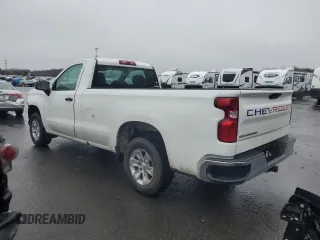 2021 Chevrolet Silverado 1500 Work Truck with VIN 3GCNWAEF5MG343296, listed as a Copart auction lot 45203685 with 56,207 mi miles and Non Repairable. Bid and sale history available at carsss.com. Image 2.