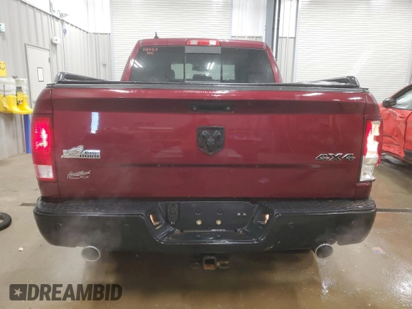 2017 Ram 1500 Big Horn with VIN 1C6RR7LM6HS879242, listed as a Copart auction lot 88073585 with 71,895 mi miles and Salvage Title. Bid and sale history available at carsss.com. Image 6.