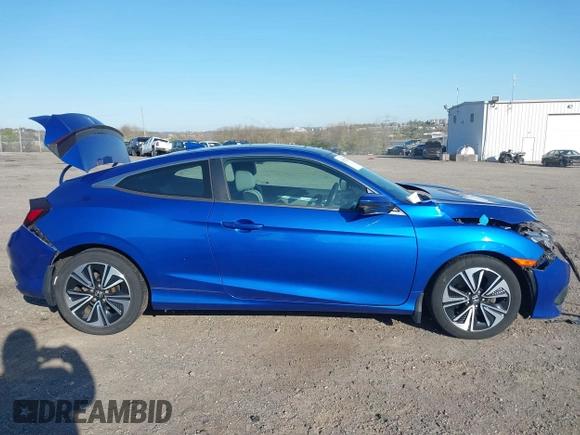 2016 Honda Civic EX-T with VIN 2HGFC3B33GH358842, listed as a IAAI auction lot 42052203 with 61,010 mi miles and . Bid and sale history available at DreamBid. Image 12.