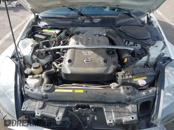 2004 Nissan 350Z Touring with VIN JN1AZ34D14M102966, listed as a IAAI auction lot 41921270 with 182,633 mi miles. Bid and sale history available at carsss.com. Image 10.