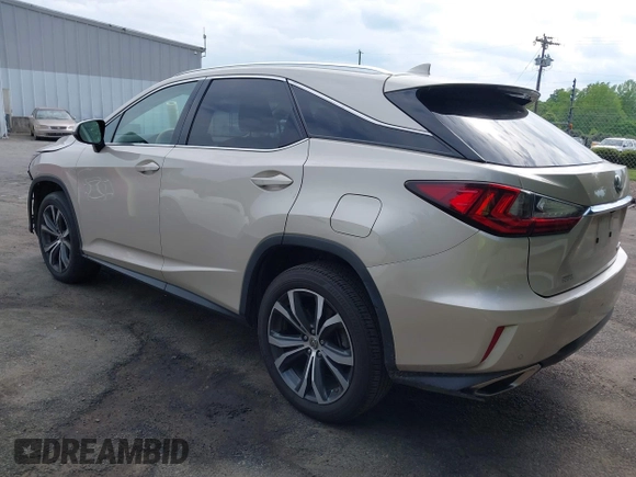 2017 Lexus RX 350 with VIN 2T2ZZMCA6HC070124, listed as a IAAI auction lot 42115968 with 54,038 mi miles and . Bid and sale history available at DreamBid. Image 3.