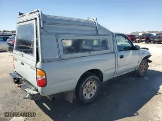 2002 Toyota Tacoma with VIN 5TENL42N12Z124813, listed as a Copart auction lot 48230985 with 187,514 mi miles and Salvage Title. Bid and sale history available at carsss.com. Image 3.