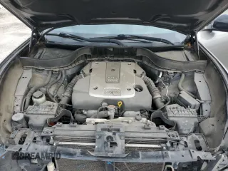 2015 Infiniti QX70 with VIN JN8CS1MU3FM380970, listed as a Copart auction lot 54387985 with 126,955 mi miles and Salvage Title. Bid and sale history available at DreamBid. Image 11.