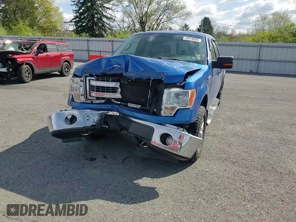 2013 Ford F-150 XL with VIN 1FTFW1EF2DFA71117, listed as a Copart auction lot 53918035 with 139,213 mi miles and Salvage Title. Bid and sale history available at DreamBid. Image 13.