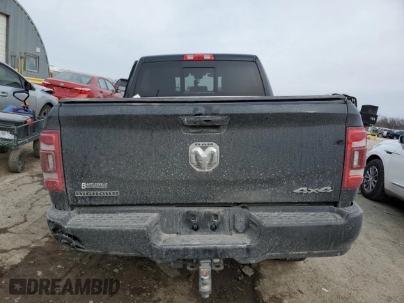 2019 Ram 2500 Big Horn with VIN 3C6UR5DJXKG720872, listed as a Copart auction lot 57288355 with Not provided miles and Salvage title. Bid and sale history available at DreamBid. Image 6.