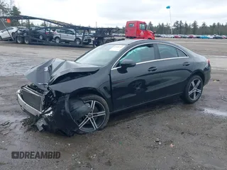 2020 Mercedes-Benz CLA 250 with VIN WDD5J4HB1LN023672, listed as a IAAI auction lot 41856141 with 68,103 mi miles and . Bid and sale history available at DreamBid. Image 2.