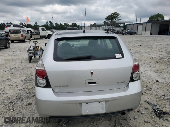 2009 Pontiac Vibe 1SB with VIN 5Y2SP67069Z422604, listed as a Copart auction lot 67141255 with 233,243 mi miles and Clean title. Bid and sale history available at DreamBid. Image 6.