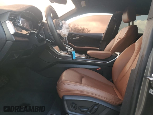 2019 Audi Q8 Premium Plus with VIN WA1BVAF10KD020691, listed as a Copart auction lot 55445995 with 144,154 mi miles and Non repairable. Bid and sale history available at DreamBid. Image 7.