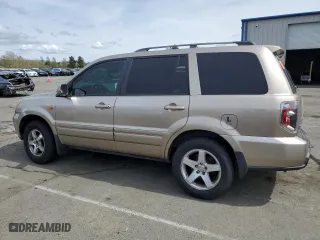 2007 Honda Pilot EX with VIN 5FNYF28447B034832, listed as a Copart auction lot 51956045 with 0 mi miles and Salvage Title. Bid and sale history available at carsss.com. Image 2.