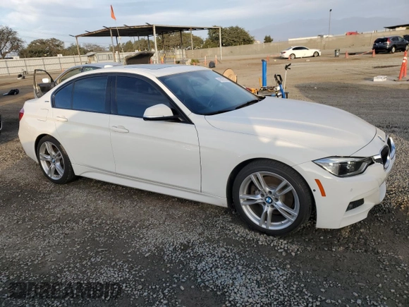 2016 BMW 3 Series 330e iPerformance with VIN WBA8E1C51GK479767, listed as a Copart auction lot 41467315 with 109,328 mi miles and Salvage Title. Bid and sale history available at carsss.com. Image 4.