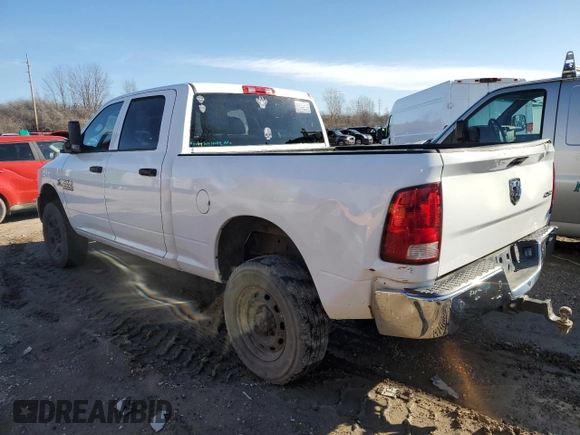 2017 Ram 3500 Tradesman with VIN 3C63R3CL4HG754608, listed as a Copart auction lot 73567322 with 86,591 mi miles and Salvage Title. Bid and sale history available at carsss.com. Image 2.