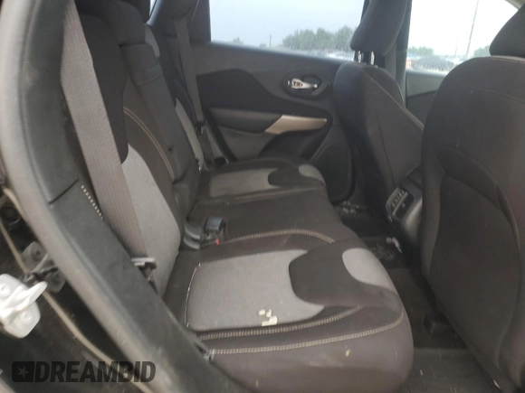 2017 Jeep Cherokee Sport with VIN 1C4PJLAB0HW669519, listed as a Copart auction lot 50829425 with 138,190 mi miles and Salvage Title. Bid and sale history available at carsss.com. Image 10.