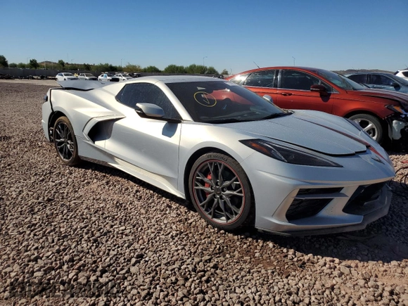 2024 Chevrolet Corvette 2LT z VIN 1G1YB3D42R5112349, wystawiony jako Copart lot #77678864 z przebiegiem 1 865 mil mil oraz Szkoda całkowita • Salvage title. Historia ofert i sprzedaży dostępna na DreamBid. Obrazek 4.