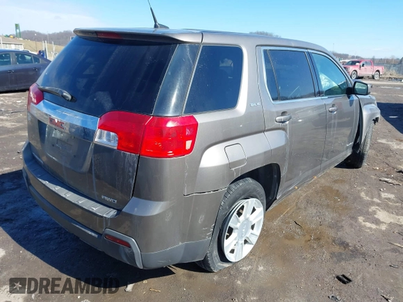 2010 GMC Terrain SLE-1 with VIN 2CTFLCEWXA6272651, listed as a IAAI auction lot 41649596 with 112,538 mi miles. Bid and sale history available at carsss.com. Image 4.