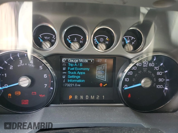 2016 Ford F-250 Lariat z VIN 1FT7W2B60GED36304, wystawiony jako Copart lot #62819995 z przebiegiem 73 221 mil mil oraz Szkoda całkowita • Salvage title. Historia ofert i sprzedaży dostępna na DreamBid. Obrazek 9.