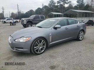 2010 Jaguar XF Premium Luxury with VIN SAJWA0GBXALR58434, listed as a Copart auction lot 46415915 with 132,365 mi miles and Clean Title. Bid and sale history available at carsss.com. Image 1.