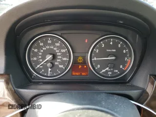 2010 BMW 3 Series 328i with VIN WBAWB3C51AP139640, listed as a Copart auction lot 46573795 with 97,921 mi miles and Salvage Title. Bid and sale history available at carsss.com. Image 9.