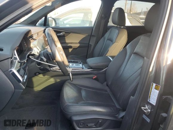 2020 Audi Q7 Premium Plus with VIN WA1LXAF70LD002518, listed as a Copart auction lot 86742944 with 46,961 mi miles and Salvage Title. Bid and sale history available at carsss.com. Image 7.