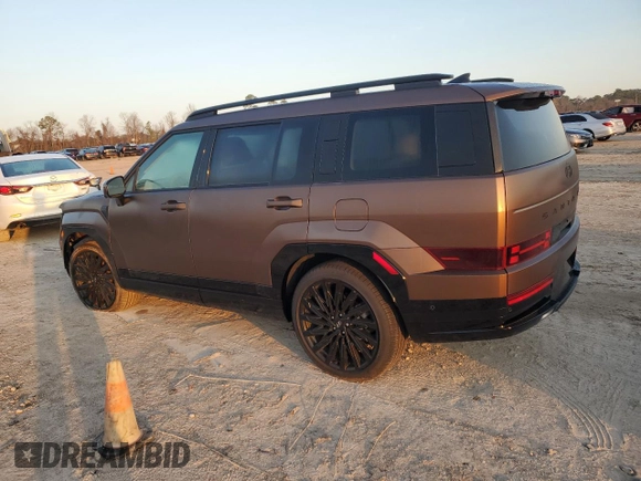 2024 Hyundai Santa Fe Calligraphy with VIN 5NMP5DGLXRH019627, listed as a Copart auction lot 47412645 with 3,873 mi miles and Salvage title. Bid and sale history available at DreamBid. Image 2.