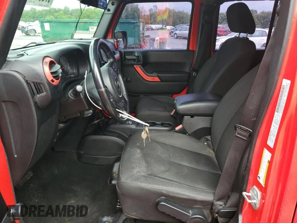 2016 Jeep Wrangler Unlimited Freedom с VIN 1C4BJWDG9GL149905, выставлен на аукционе Copart как лот 57591765 с пробегом 88 689 миль миль и Чистый • Clean title. История ставок и продаж доступна на DreamBid. Изображение 7.