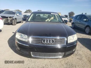 2004 Audi A8 L with VIN WAUML44E74N009550, listed as a Copart auction lot 76842994 with 45,037 mi miles and Clean Title. Bid and sale history available at carsss.com. Image 5.
