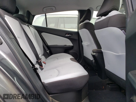 2021 Toyota Prius LE with VIN JTDL9MFU4M3026237, listed as a Copart auction lot 49271085 with 42,419 mi miles and Salvage title. Bid and sale history available at DreamBid. Image 10.