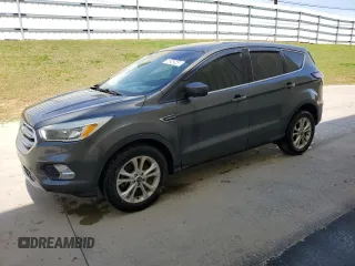 2017 Ford Escape SE with VIN 1FMCU9GD2HUE04934, listed as a Copart auction lot 50242645 with 166,276 mi miles and Clean Title. Bid and sale history available at carsss.com. Image 1.