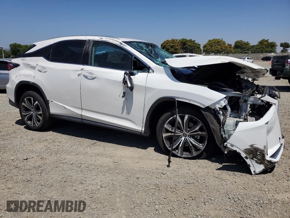 2021 Lexus RX 350 with VIN 2T2HZMAA8MC185400, listed as a Copart auction lot 60756875 with Not provided miles and Salvage title. Bid and sale history available at DreamBid. Image 4.
