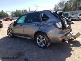 2015 BMW X5 xDrive50i with VIN 5UXKR6C52F0J73938, listed as a Copart auction lot 50601165 with 0 mi miles and Salvage Title. Bid and sale history available at carsss.com. Image 2.
