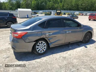 2019 Nissan Sentra S with VIN 3N1AB7AP9KY379742, listed as a Copart auction lot 57699995 with 104,080 mi miles and Salvage title. Bid and sale history available at DreamBid. Image 3.