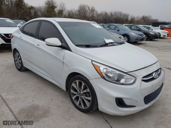 2017 Hyundai Accent SE with VIN KMHCT4AE9HU372118, listed as a IAAI auction lot 41735429 with 200,037 mi miles. Bid and sale history available at carsss.com. Image 6.