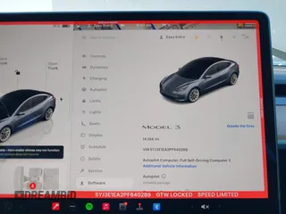 2023 Tesla Model 3 with VIN 5YJ3E1EA2PF640289, listed as a IAAI auction lot 42000200 with 14,194 mi miles and . Bid and sale history available at DreamBid. Image 7.