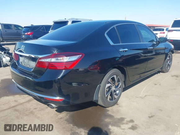 2017 Honda Accord Sedan LX with VIN 1HGCR2F32HA084166, listed as a IAAI auction lot 41669805 with 97,630 mi miles. Bid and sale history available at carsss.com. Image 4.