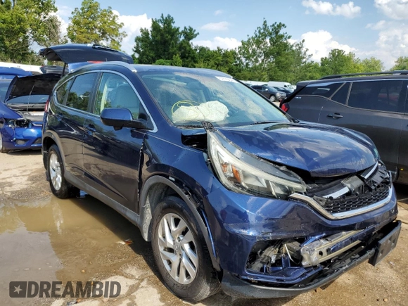 2015 Honda CR-V EX-L with VIN 5J6RM4H70FL064335, listed as a Copart auction lot 62815244 with 104,396 mi miles and Salvage Title. Bid and sale history available at carsss.com. Image 4.