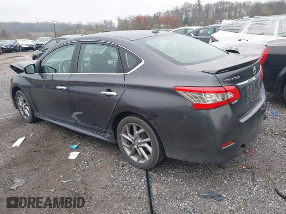 2014 Nissan Sentra SR with VIN 3N1AB7AP3EY250559, listed as a IAAI auction lot 42018573 with 133,081 mi miles and . Bid and sale history available at DreamBid. Image 3.