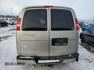 2004 GMC Savana Cargo Van YF7 Upfitter with VIN 1GDFG15T341134365, listed as a Copart auction lot 45971155 with 117,966 mi miles and Salvage Title. Bid and sale history available at carsss.com. Image 6.