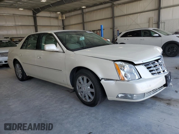 2008 Cadillac DTS 1SC with VIN 1G6KD57Y58U103993, listed as a Copart auction lot 52438535 with 42,975 mi miles and Salvage Title. Bid and sale history available at carsss.com. Image 4.