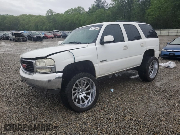2003 GMC Yukon SLE with VIN 1GKEK13Z83J270838, listed as a Copart auction lot 51753455 with 305,747 mi miles and Salvage Title. Bid and sale history available at carsss.com. Image 1.