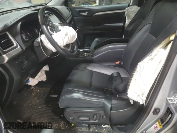 2019 Toyota Highlander SE with VIN 5TDJZRFH0KS579924, listed as a Copart auction lot 50579055 with 89,846 mi miles and Salvage Title. Bid and sale history available at carsss.com. Image 7.