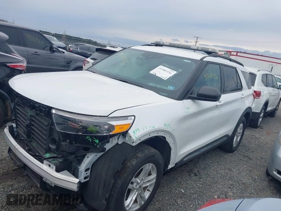 2022 Ford Explorer XLT with VIN 1FMSK8DH8NGA53766, listed as a IAAI auction lot 41588336 with 11,916 mi miles and . Bid and sale history available at DreamBid. Image 14.