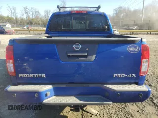 2015 Nissan Frontier Pro-4X with VIN 1N6AD0EVXFN744419, listed as a Copart auction lot 42835395 with 77,691 mi miles and Salvage title. Bid and sale history available at DreamBid. Image 6.