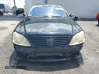 2006 Mercedes-Benz S 430 with VIN WDBNG70J56A473445, listed as a Copart auction lot 57299425 with 145,553 mi miles and Salvage title. Bid and sale history available at DreamBid. Image 5.