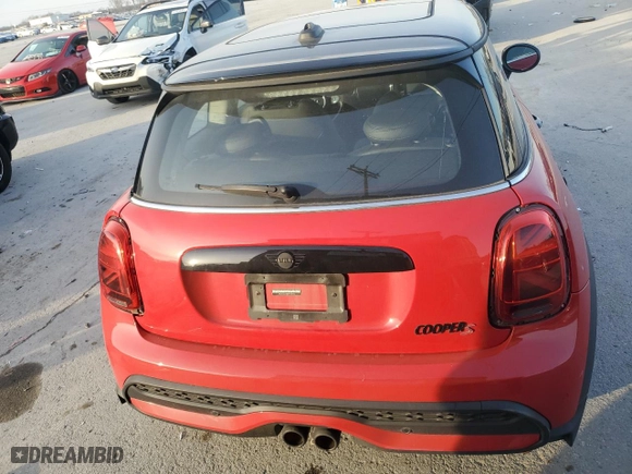 2023 MINI Hardtop 2 Door Cooper S with VIN WMW53DH02P2T29755, listed as a Copart auction lot 88115175 with 18,396 mi miles and Clean Title. Bid and sale history available at carsss.com. Image 6.