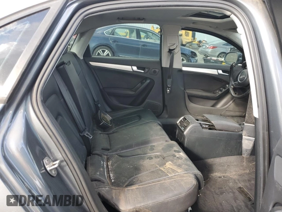 2015 Audi A4 Premium Plus with VIN WAUFFAFL3FN024995, listed as a Copart auction lot 44560935 with 0 mi miles and Salvage Title. Bid and sale history available at carsss.com. Image 10.