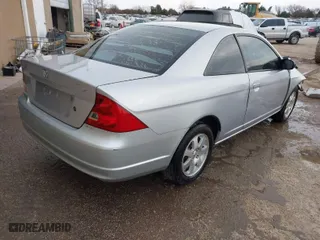 2003 Honda Civic EX with VIN 1HGEM229X3L040978, listed as a IAAI auction lot 40938878 with 250,124 mi miles. Bid and sale history available at carsss.com. Image 4.