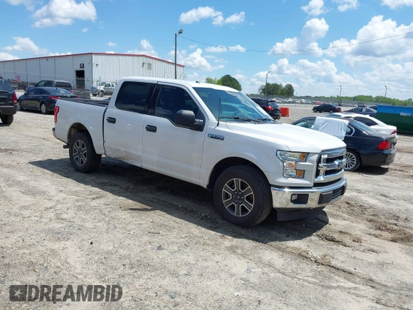 2017 Ford F-150 XL with VIN 1FTEW1CF2HFB53224, listed as a IAAI auction lot 41965848 with 148,882 mi miles. Bid and sale history available at carsss.com. Image 1.