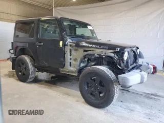 2016 Jeep Wrangler Sport z VIN 1C4AJWAG1GL146982, wystawiony jako Copart lot #52691855 z przebiegiem 96 525 mil mil oraz Szkoda całkowita • Salvage title. Historia ofert i sprzedaży dostępna na DreamBid. Obrazek 4.