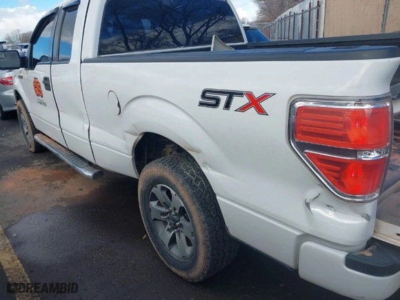 2014 Ford F-150 XL with VIN 1FTEX1CM5EFC95493, listed as a IAAI auction lot 41180683 with 150,260 mi miles. Bid and sale history available at carsss.com. Image 13.
